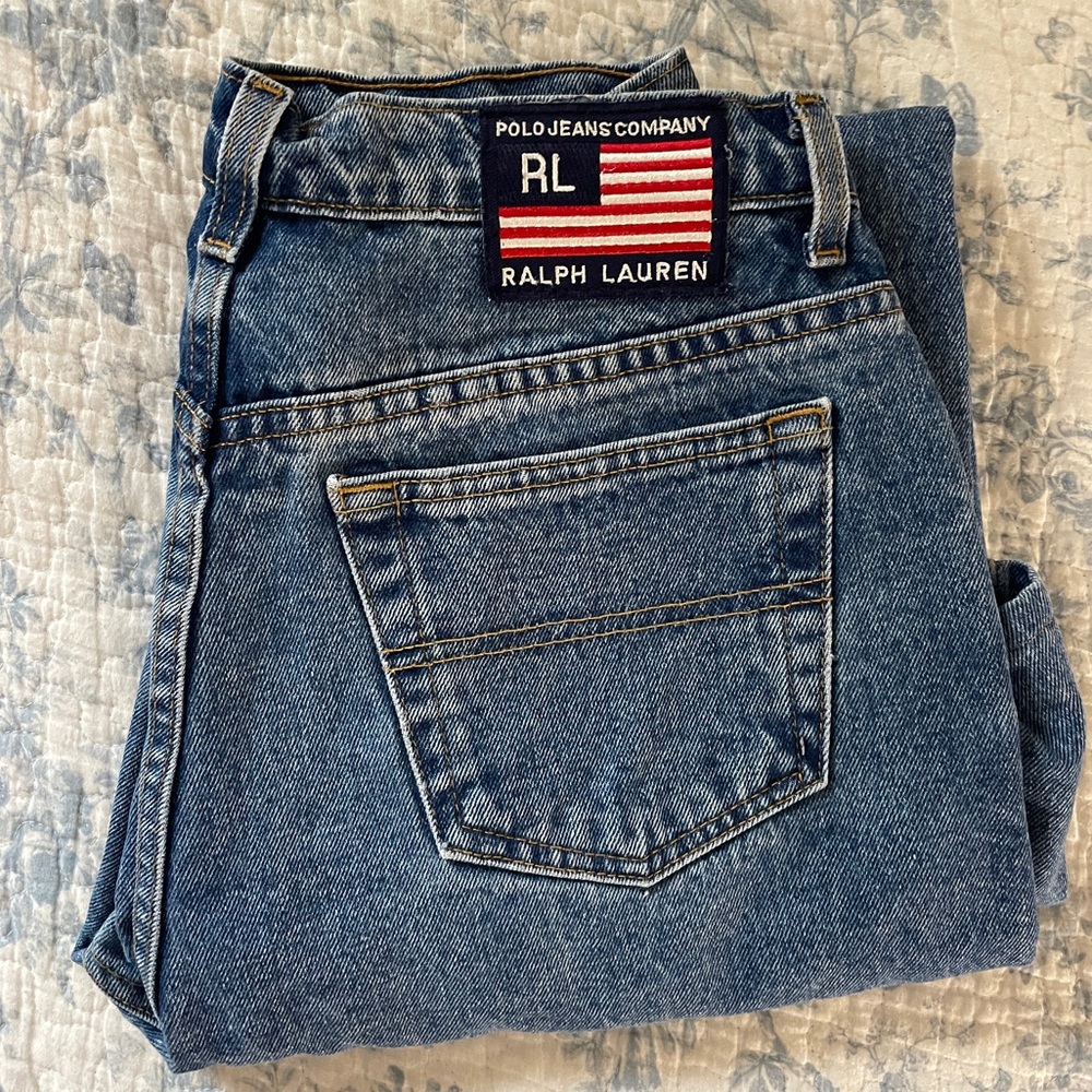 Polo by Ralph Lauren High Rise Medium Indigo Jeans